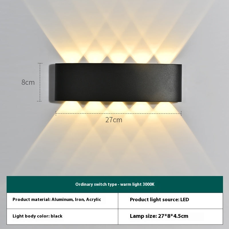 Lampe murale extérieure étanche Solar Intelligent télécommande