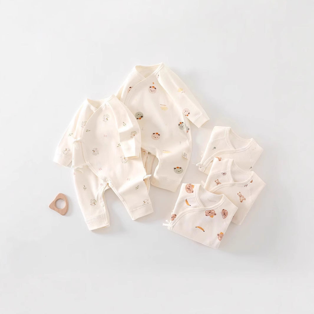 Vêtements pour bébés de style papillon à quatre saisons nouveau-nés