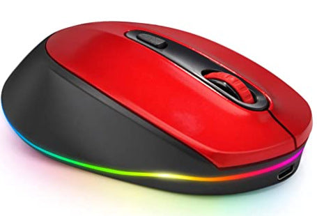 24g Souris sans fil 1600dpi Ergonomic rechargeable