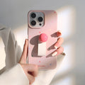 Dopamine 13 Silicone 12 Boîtier de téléphone à anneaux fixés