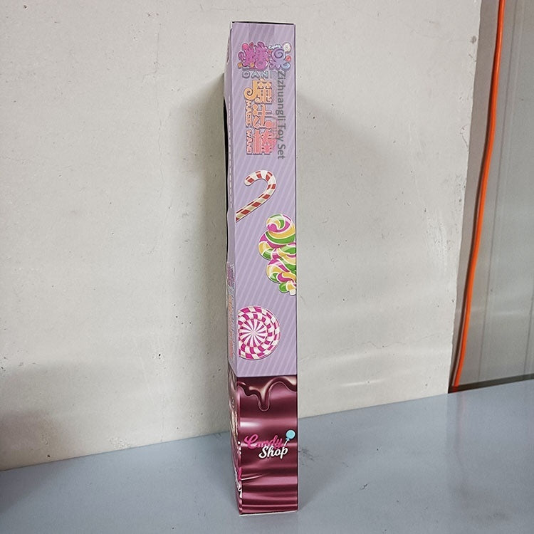 Cadeau en boîte de fille Lollipop Light-up baguette magique