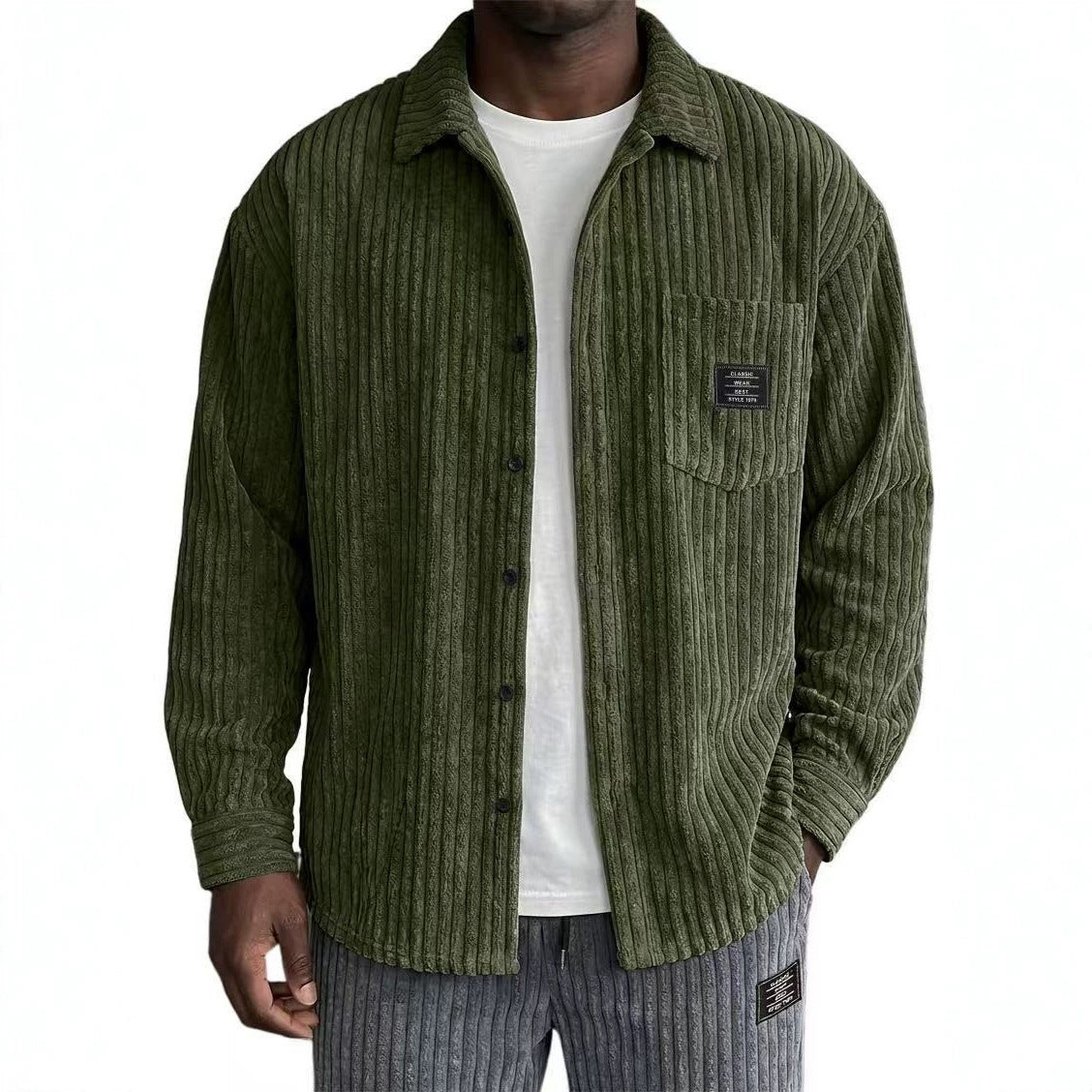 Veste en Corduroy avec poches