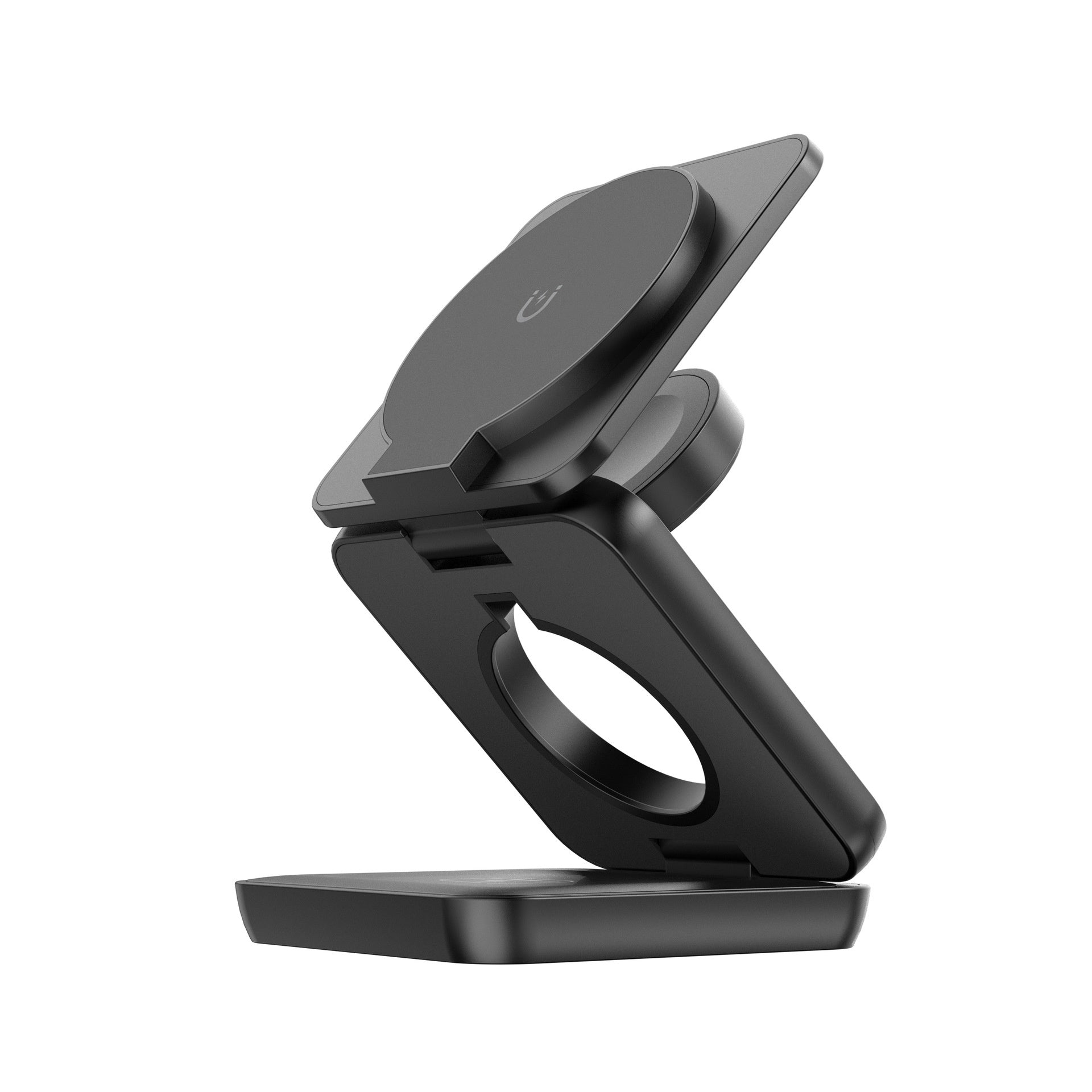 Support de téléphone mobile chargeur magnétique pliable
