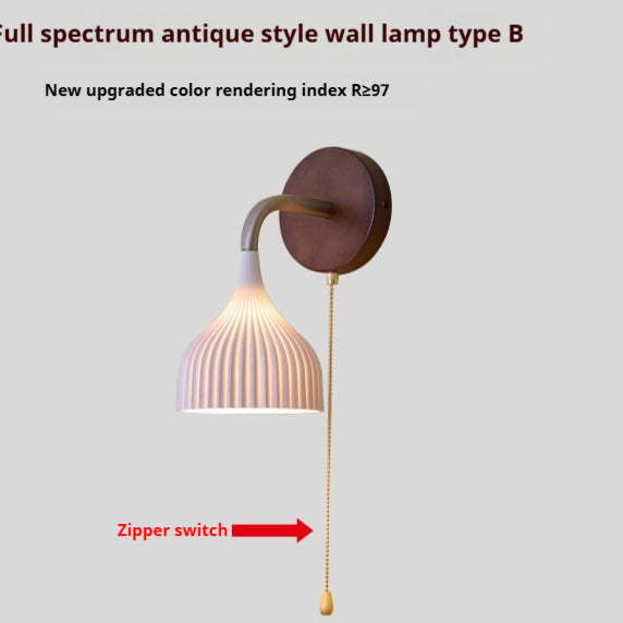 Lampe murale mi-ancienne côté de lit Zipper de haute qualité