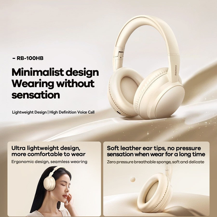 Casque Bluetooth sans fil pliable HIFI