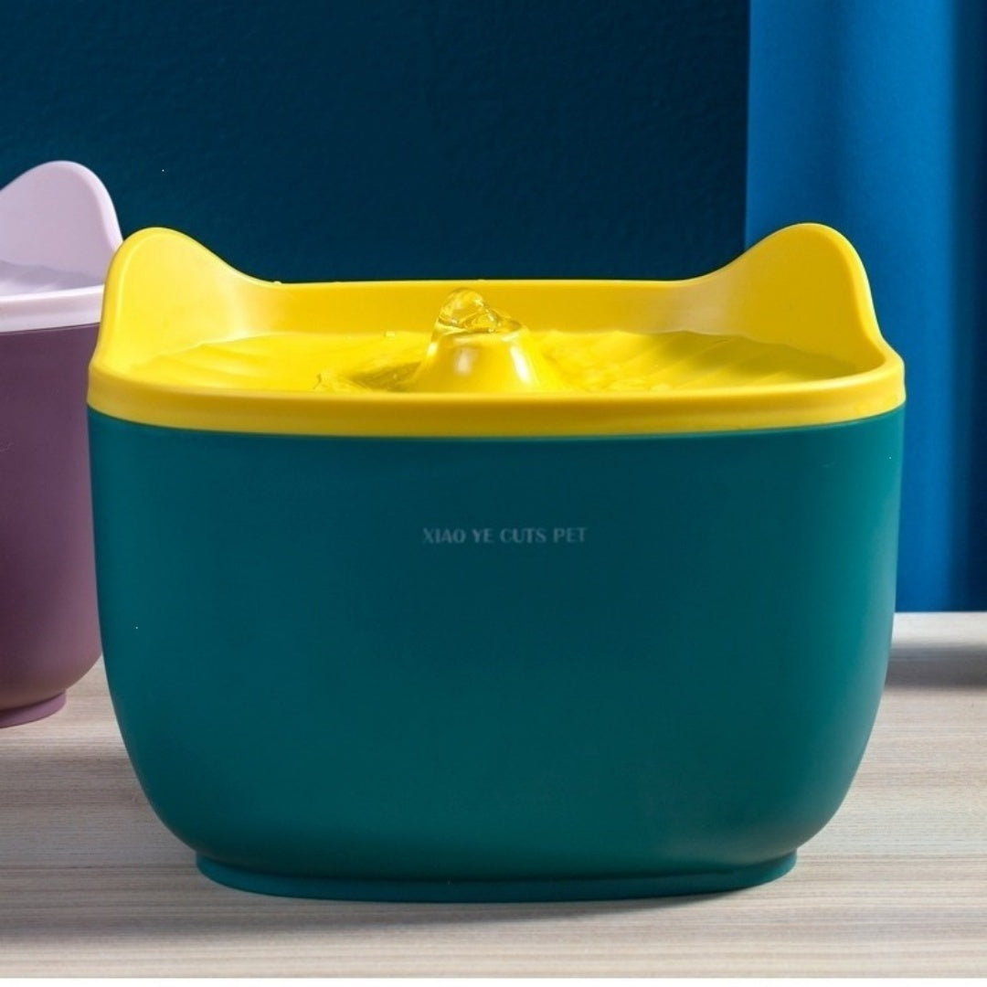 Fontaine d'eau pour animaux de compagnie intelligente et silencieuse