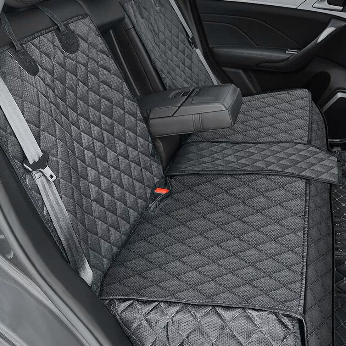 Couverture arrière arrière de la voiture Protecteur chien Tapis antidérapant