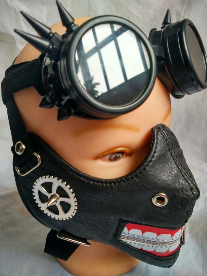 Masque de punk gothique à vapeur