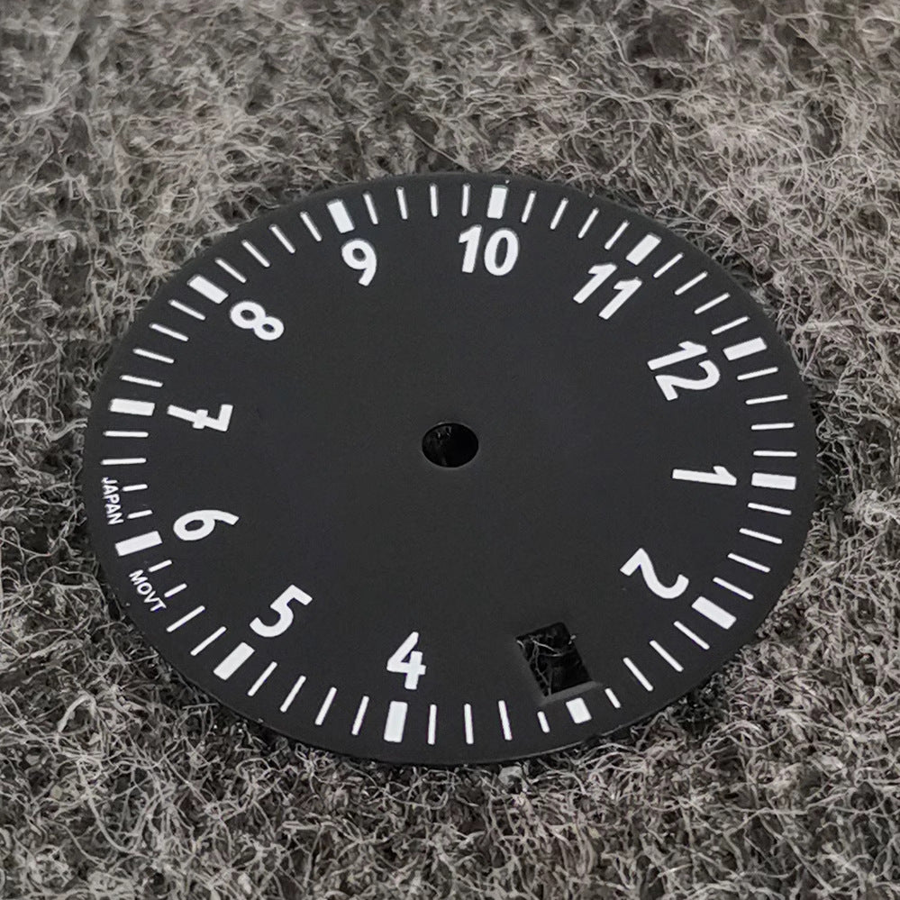 Cadran Accessoires Vert Lumineux Unique ou Sans Date Cadran Visage