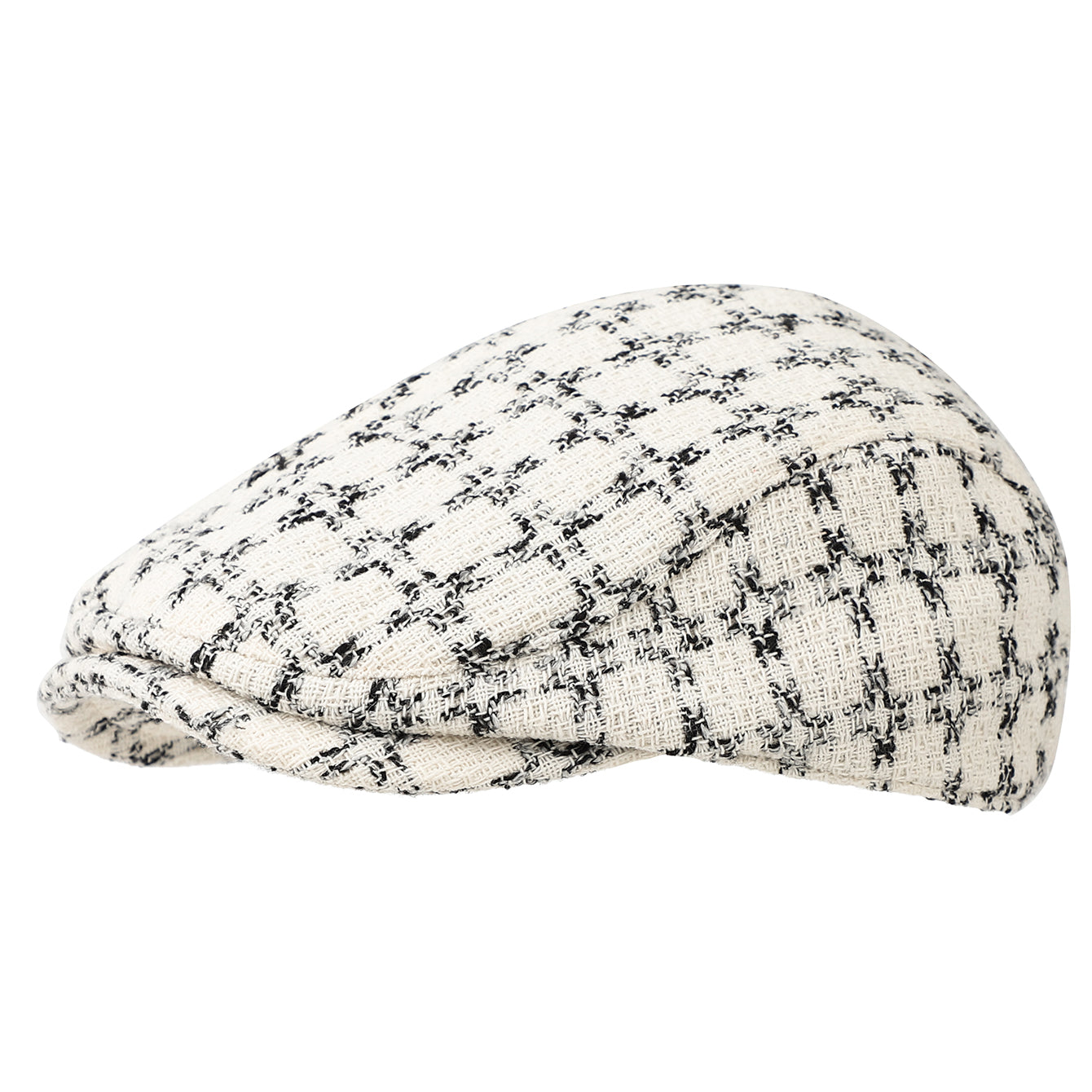 La petite casquette à motifs floraux, de style français, convient aux femmes du quotidien