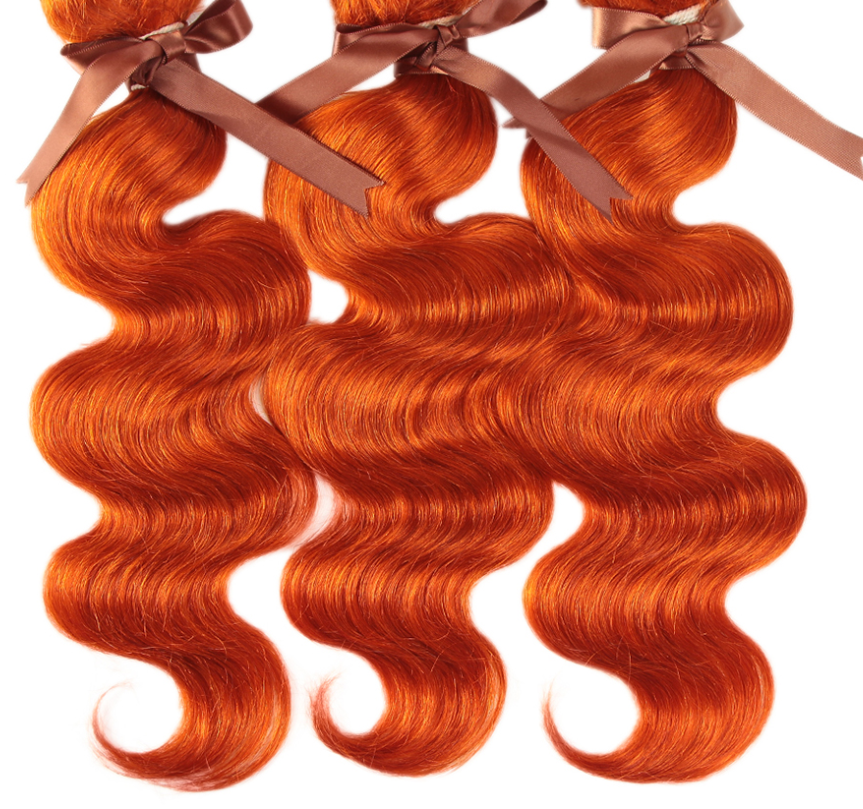 Real Hair Rideau Block Orange Europe and America