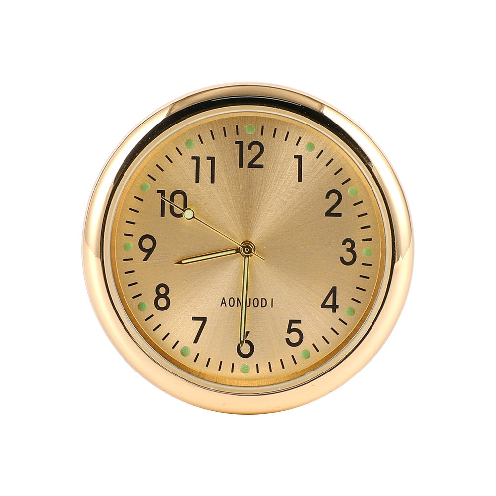 Horloge de voiture 4 Cm en diamètre Horloge électronique Quartz