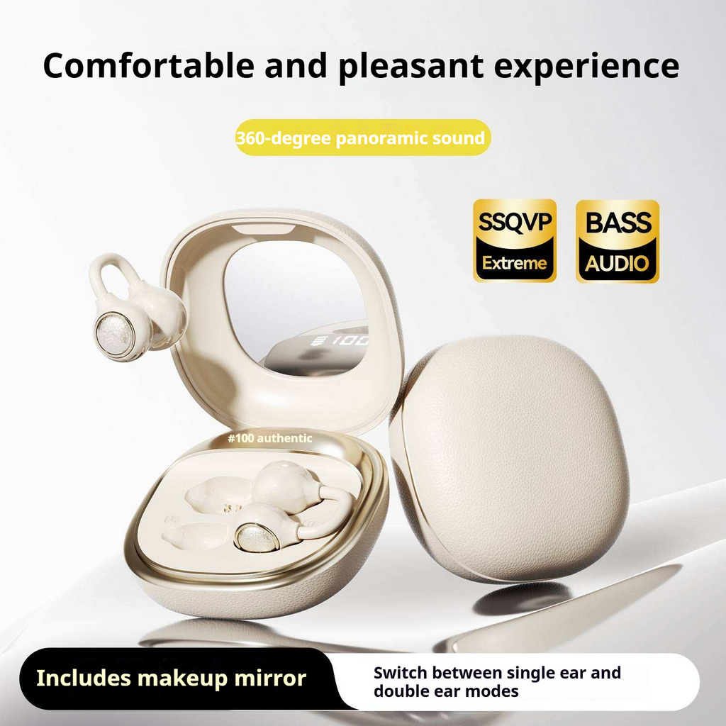 KP-229 Ecouteurs Bluetooth sans fil à vente à chaud Affichage numérique Clip-on