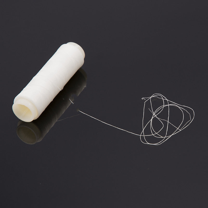 Haute ligne de pêche en nylon élastique résistant à l'usure Bande en caoutchouc blanc Non-dérapant
