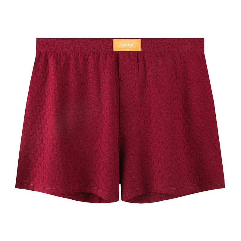 Hommes Solide-couleur Taille moyenne Texturé Boxer Slips
