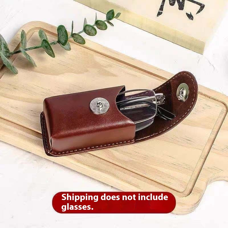Etui en cuir pour homme Portable compact