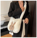 Mignon en peluche Cartoon Grande Capacité Sac à bandoulière