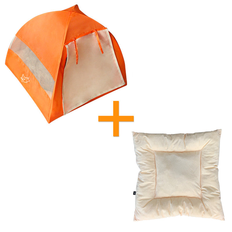 Tente portable pour animaux de compagnie Respirant dans le vent