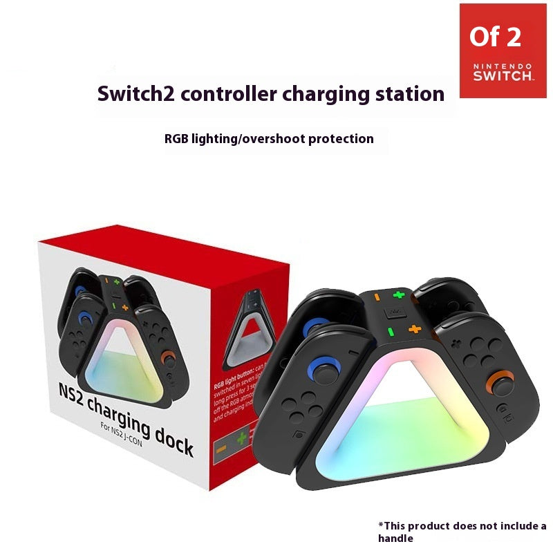 Switch2 Poignée Chargeur Base Gauche et Poignée Droite Chargeur fixe