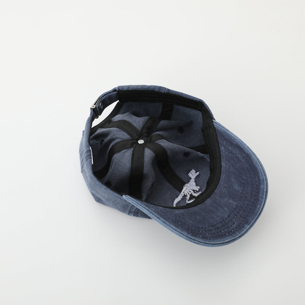 Broderie dinosaure pour enfants Torn and washed-out Vintage Trend Casquette de baseball pour l'extérieur