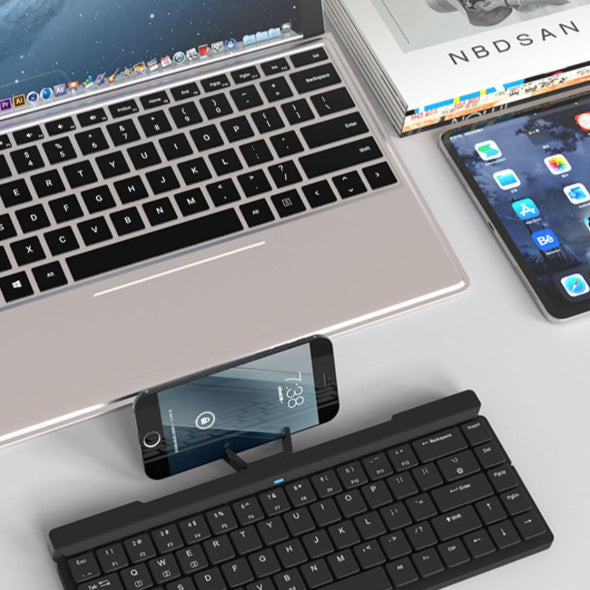 RK925 Bluetooth Clavier mécanique Basse Axis Ordinateur Tablette de téléphone cellulaire Universal Clavier