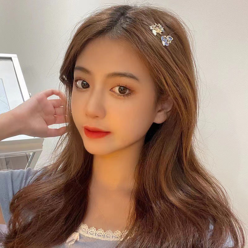L'épingle à cheveux japonais de rêve esthétique Starry Sky mignon