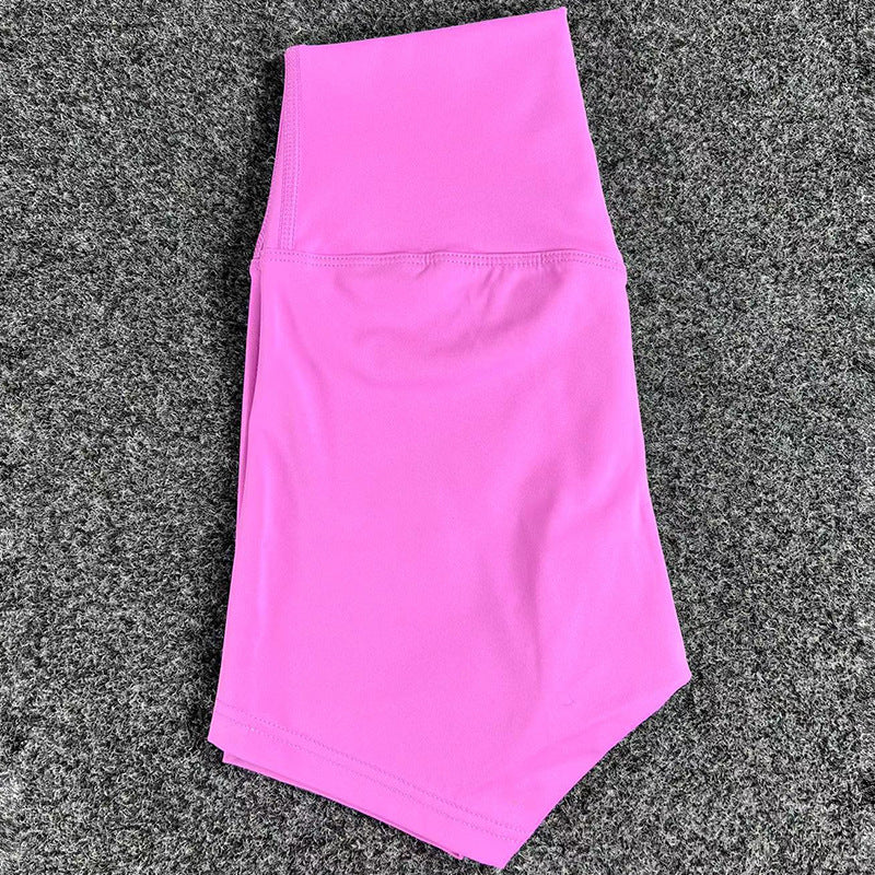 Short de yoga Haute taille Respirant Quick-sèchement Running Sports Cycling Dames