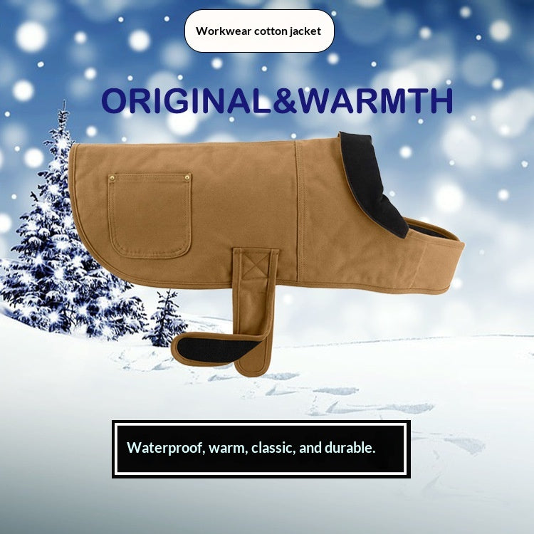 Le manteau de chien de même style est durable et résistant au froid