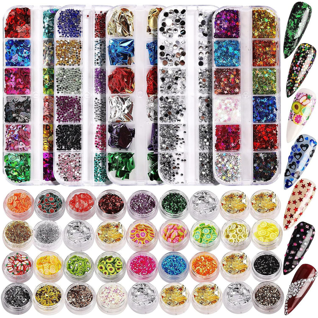 Sticker diamanté Iridescent Transparent AB