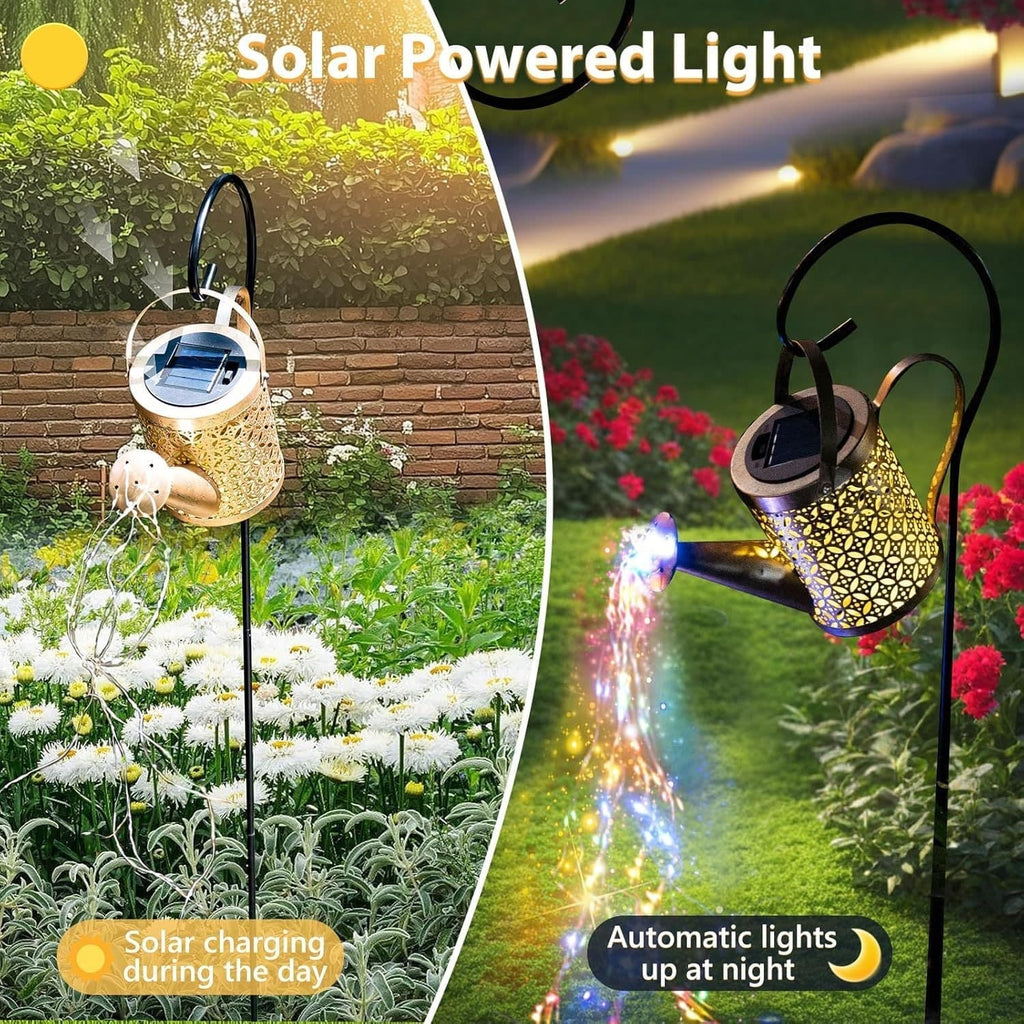L'arrosage solaire extérieur peut avec lumières Jardin Décor Grandes lanternes solaires suspendu W