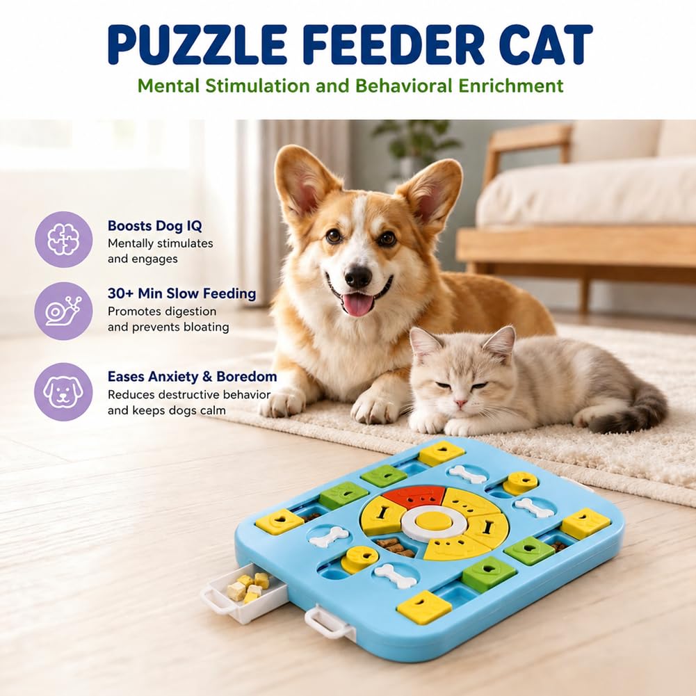 Jouet de puzzle pour chien
