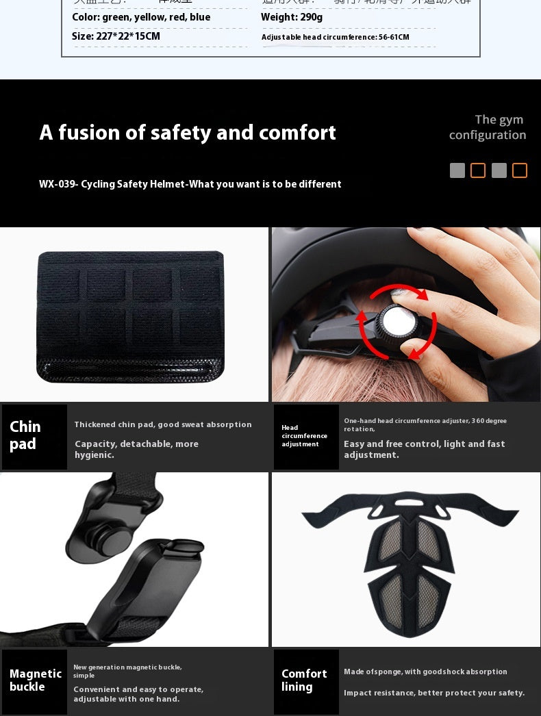 Casque de vélo Full Boud Ceinture d'Edage Fly Net Unisexe Respirant Rid intégré VTT