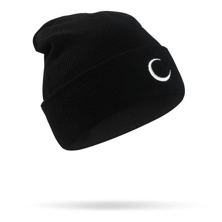 Mode Fashionmonger Hip Hop Woolen Cap Créatif temps Broderie Chapeau tricoté