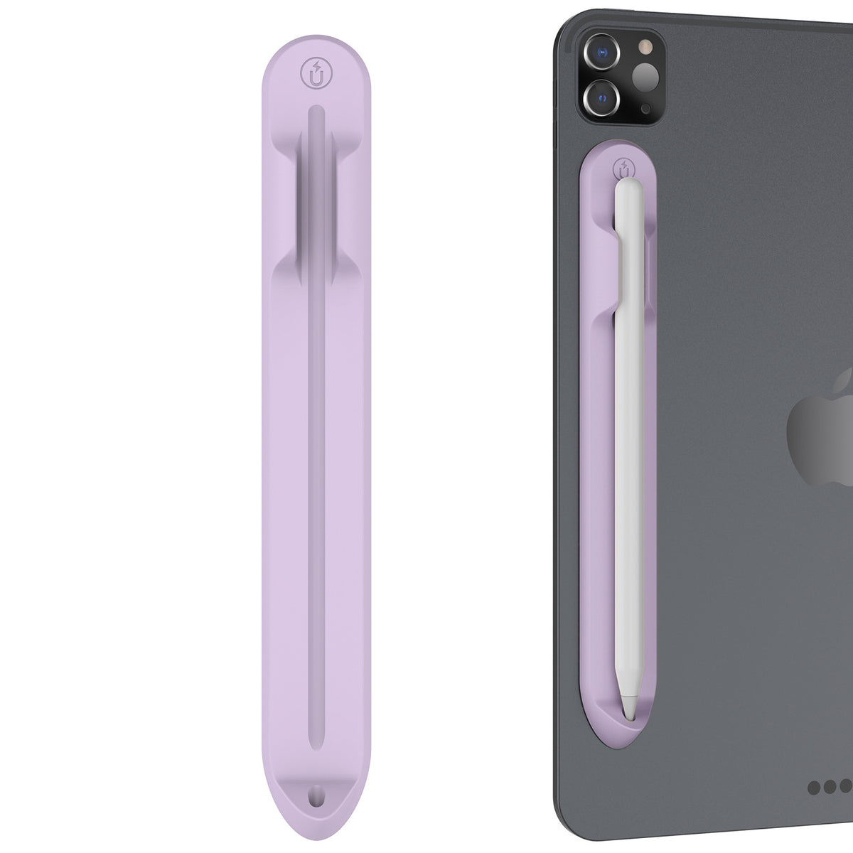 Applicable à la silicone Stylus porte stylo de stockage Slot Silicone magnétique