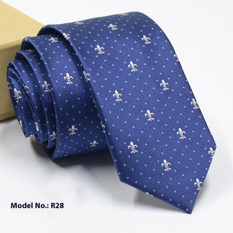 Mode Exquise Jacquard Tie Mariage Groom