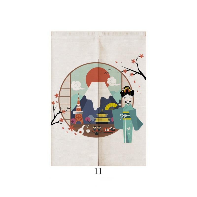 Décoration d'entrée de style japonais Ukiyo-e