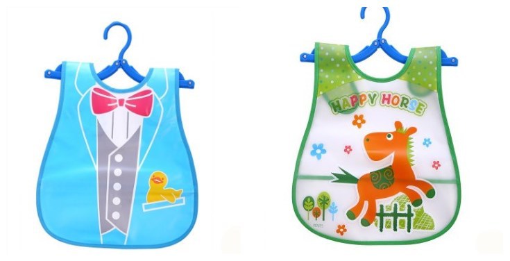 Bébé Serviette Salive en trois dimensions VA Bib