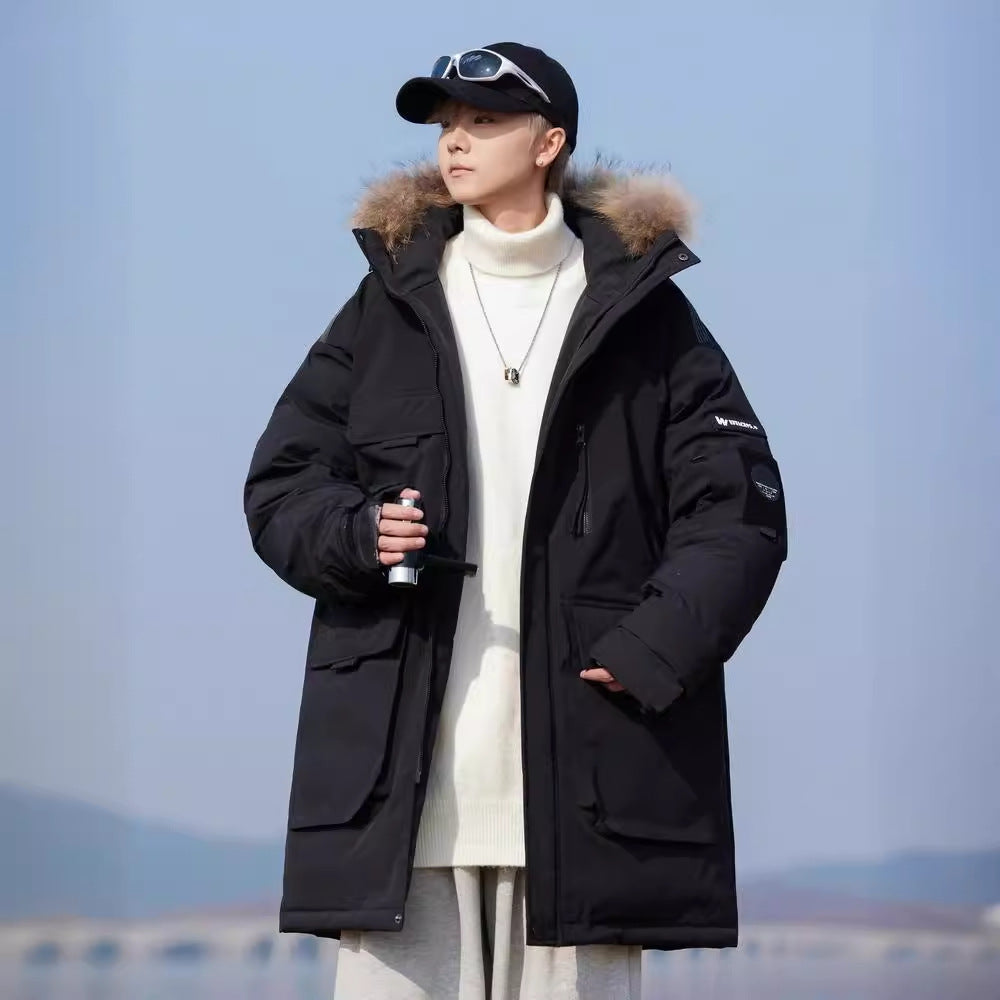 Hommes Automnehiver Veste rembourrée Veste froide