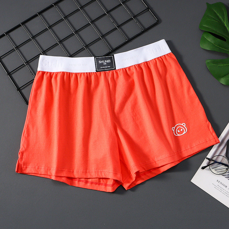 Sous-vêtements en coton purifié homme Confortable Personnalité Respirante Plus Taille Boxer Slip