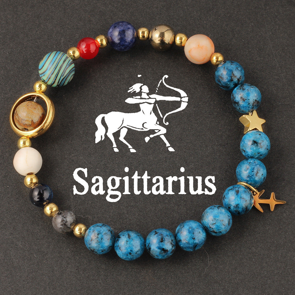 Usine de commerce extérieur Douze signes zodiaques Bracelets