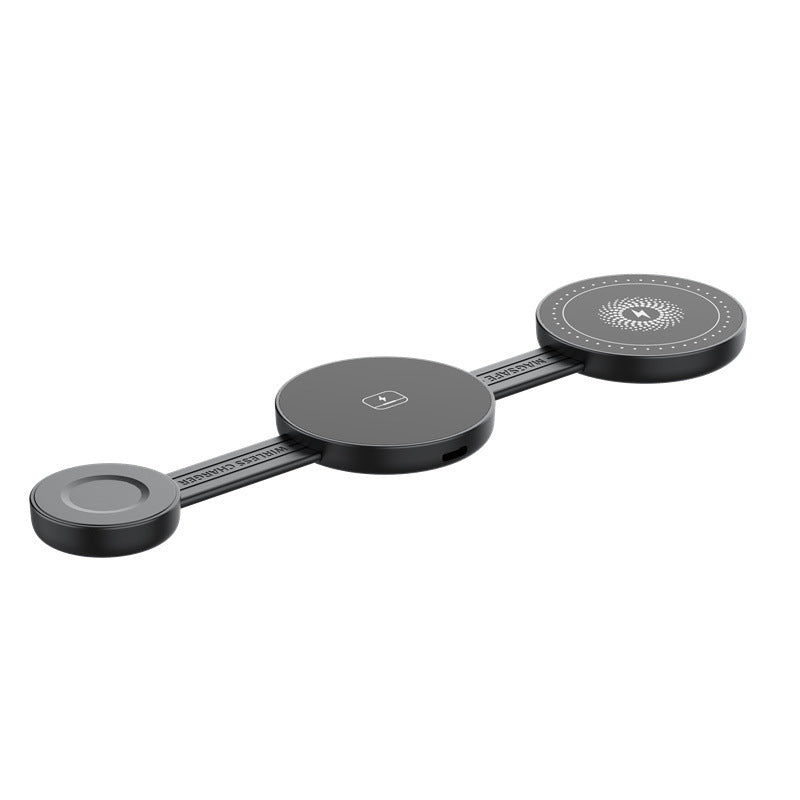 Multifunctional 3-in-1 Fast Wireless Charger