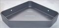 Triangle panier de vidange-simple couche modèle-gun gris-alliage d'aluminium-1 pièce