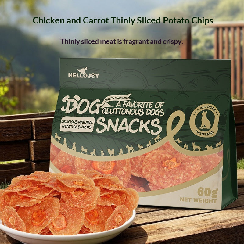 Chien d'animaux de compagnie traite les chews nutritifs de canard Okra