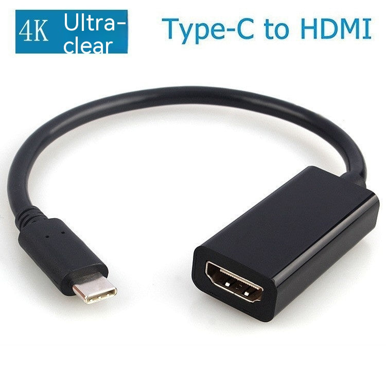 Adaptateur type CToHDMI 4 K30Hz60Hz Convertisseur en alliage d'aluminium Typec