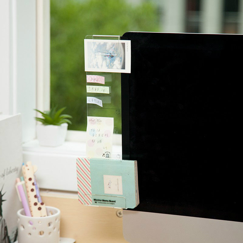 Moniteur acrylique Message Memo Board