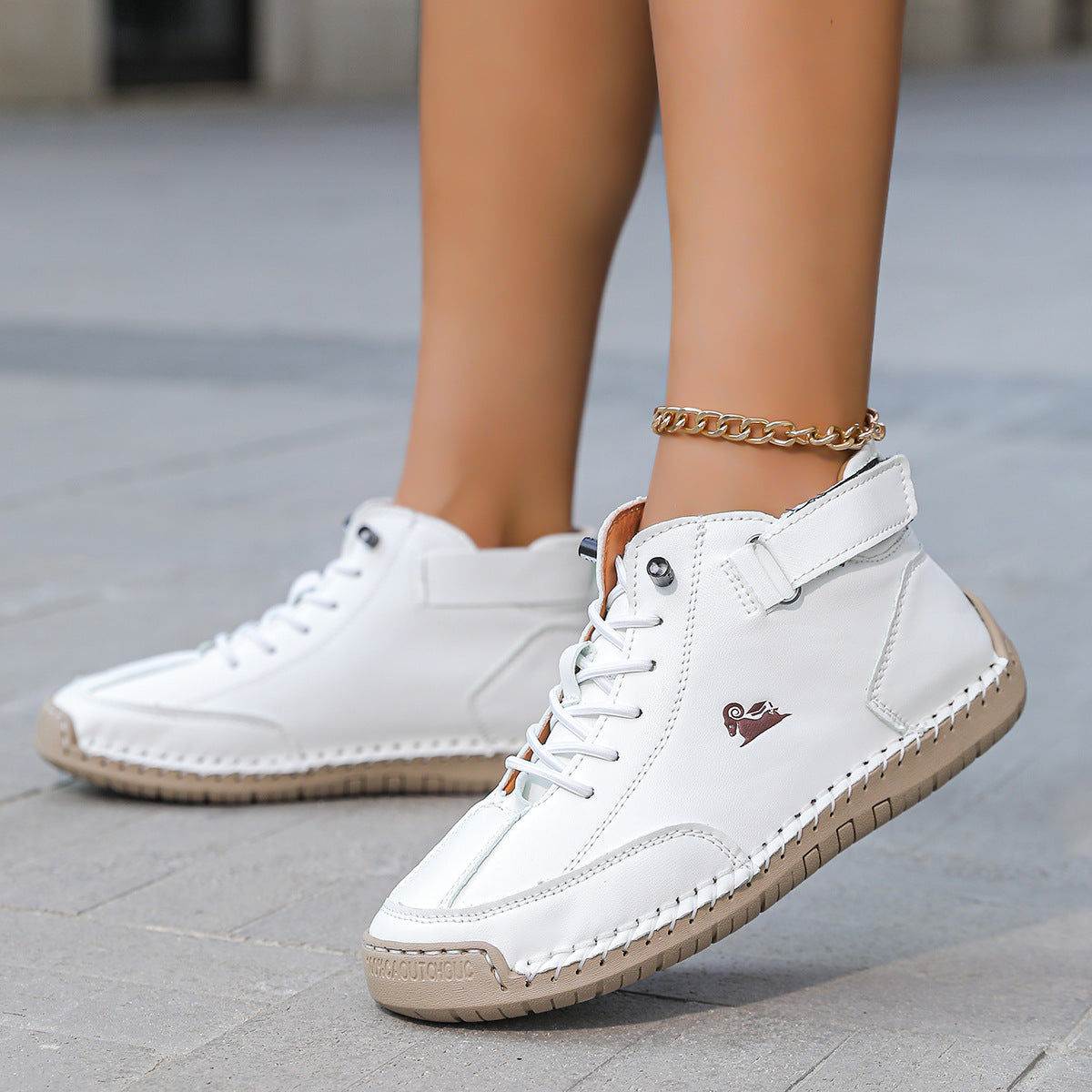 Couples Chaussures Robe Plat et Martin Bottes