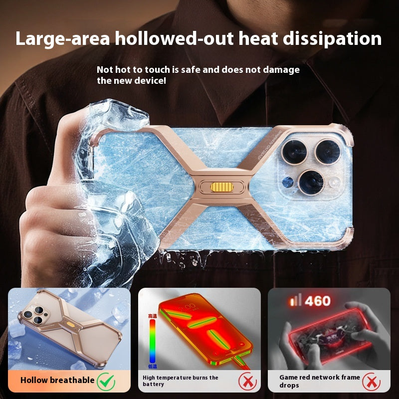 Frameless heat dissipation protection sleeve
