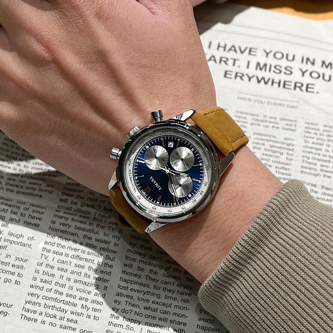 Men's Multifunction Casual Quartz Watch