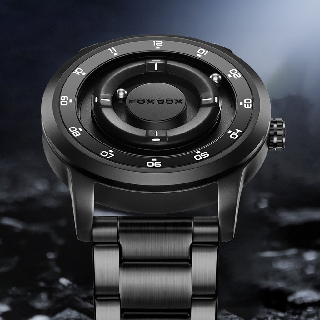 Montre Quartz multifonctions pour hommes à échelle romaine cool