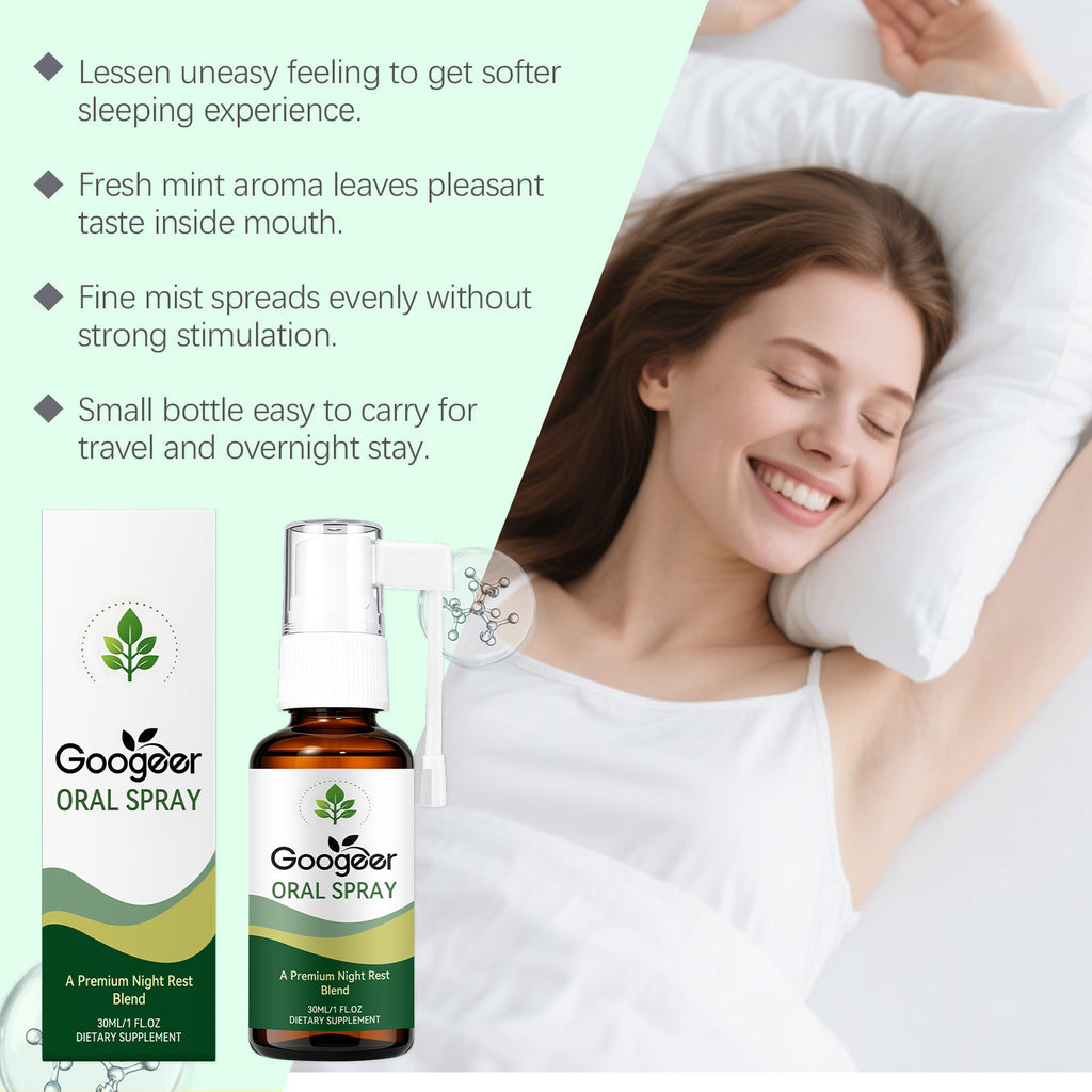 Spray oral du sommeil pour améliorer la qualité du sommeil